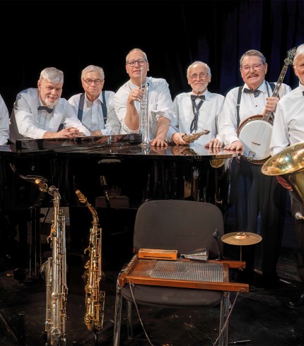 Die BlueWonderJazzband zu Besuch in der Comödie