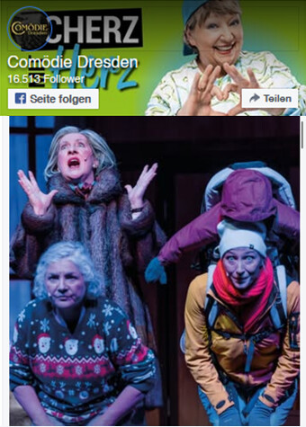 Comödie Dresden auf Facebook