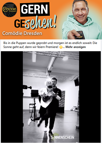 Comödie Dresden auf Facebook
