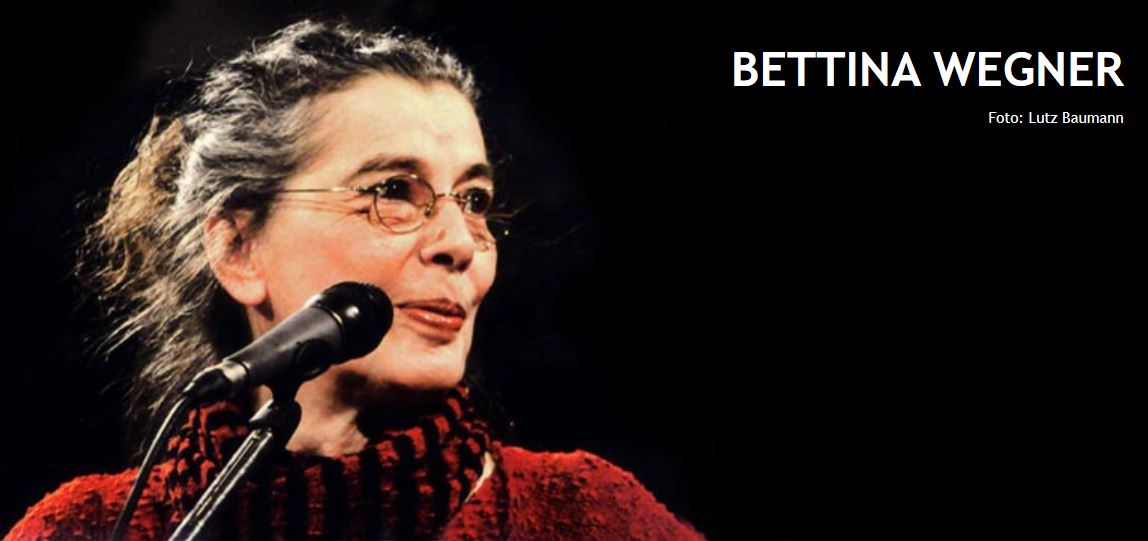 Bettina Wegner Für Meine Weggegangenen Freunde