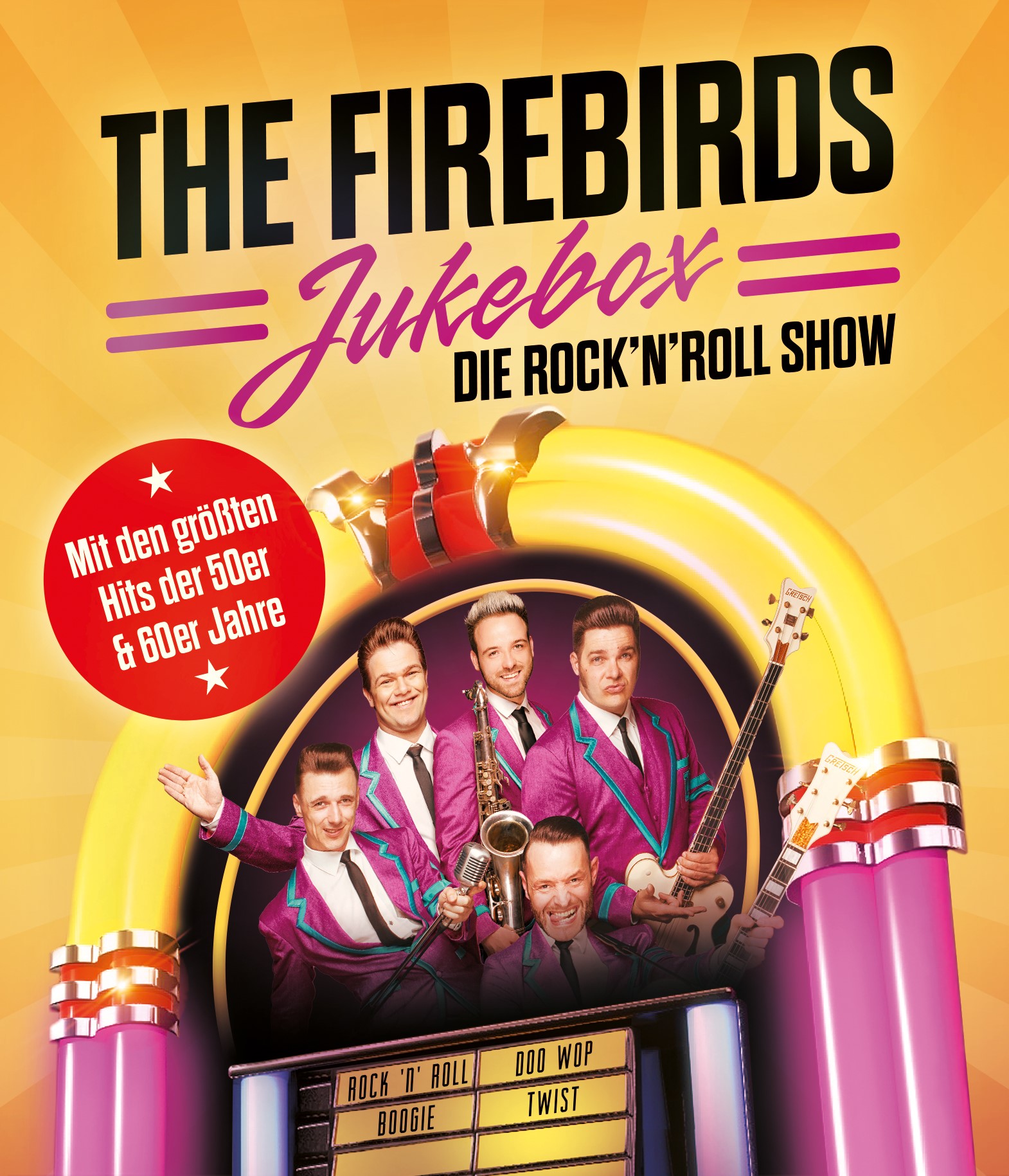 Jukebox Show mit den Firebirds