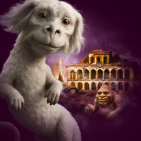 Stückmotiv zum Fantasyabenteuer "Die unendliche Geschichte"