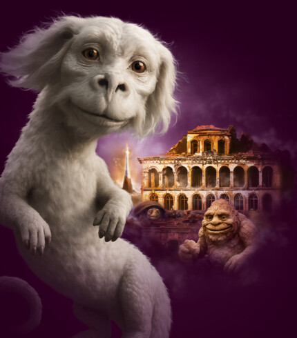 Stückmotiv zum Fantasyabenteuer "Die unendliche Geschichte"